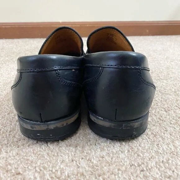 Coach Black Leather Penny Loafers Men's Size 10.5 EUC