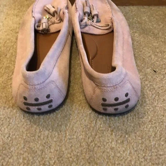 Coach Light Pink Flats