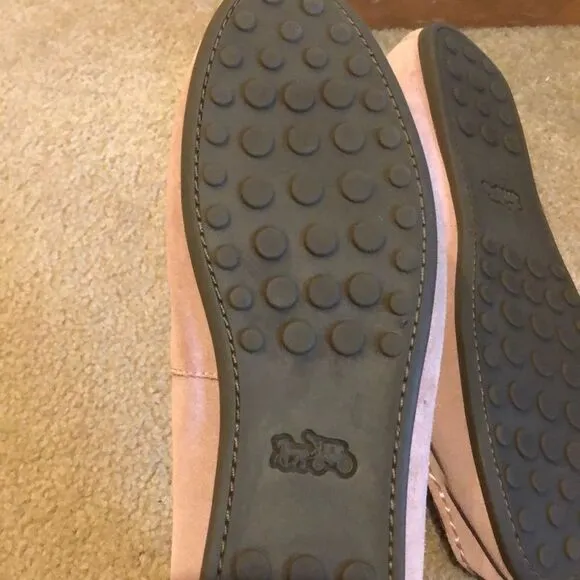 Coach Light Pink Flats