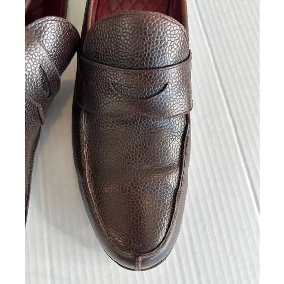 Cobbler union The Henry dark brown men’s loafers size 11 MSRP $360