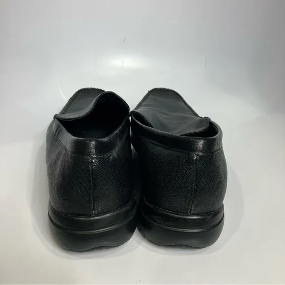Cole Haan Black leather Nike Air loafers size 10.5