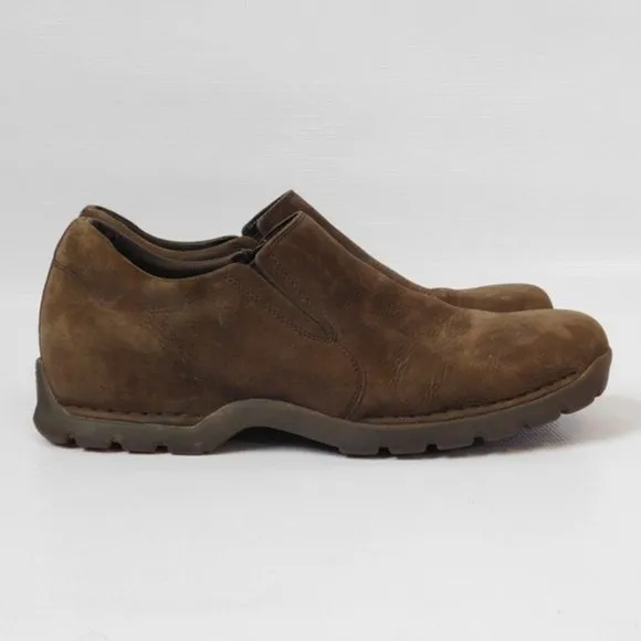 COLE HAAN Dark Brown Suede Driving Loafers Size 13