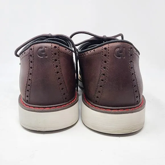 Cole Haan Loafers Men 10.5M Go To Plain Toe Derby Brown Leather Comfort C35083