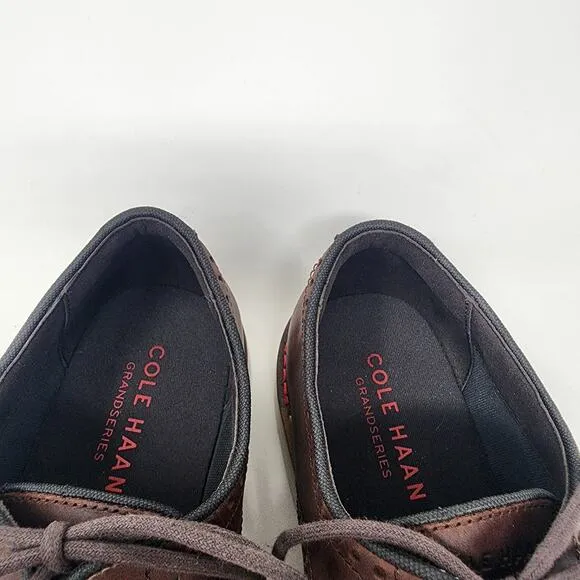 Cole Haan Loafers Men 10.5M Go To Plain Toe Derby Brown Leather Comfort C35083