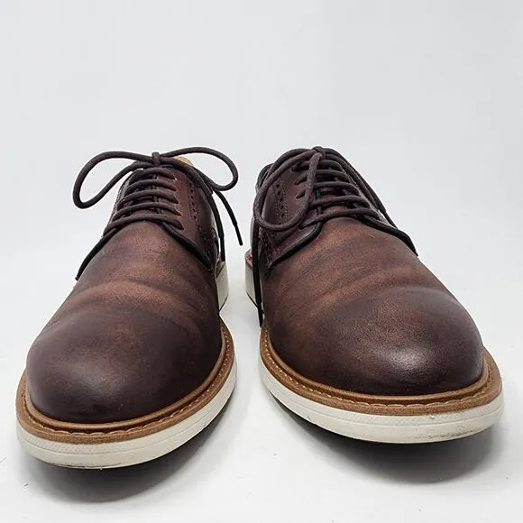 Cole Haan Loafers Men 10.5M Go To Plain Toe Derby Brown Leather Comfort C35083