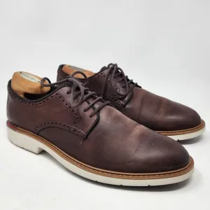 Cole Haan Loafers Men 10.5M Go To Plain Toe Derby Brown Leather Comfort C35083