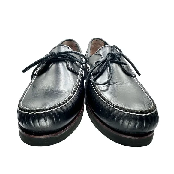 Cole Haan | Men | Grand OS Black Leather Lug Sole Loafers | Size 11 M
