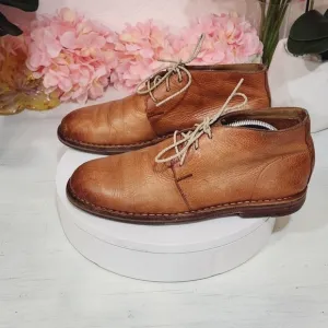 Cole Haan Mens Glenn Leather Chukka Ankle Boot Buckskin Brown Sz 9M
