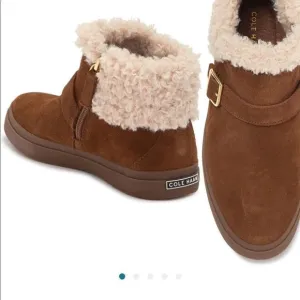 Cole Haan Nantucket suede leather cosy ankle boot size 9,5