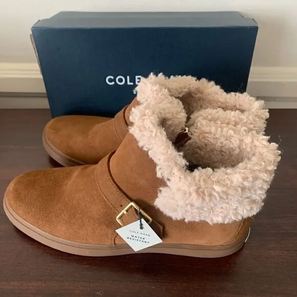 Cole Haan Nantucket suede leather cosy ankle boot size 9,5