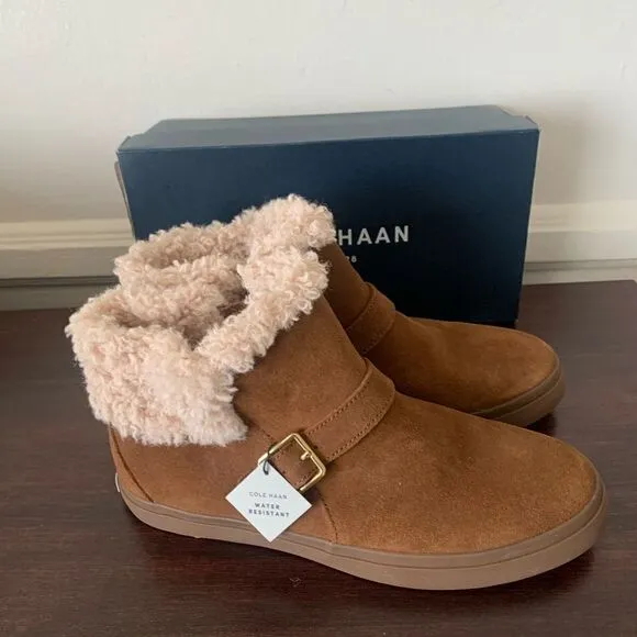 Cole Haan Nantucket suede leather cosy ankle boot size 9,5