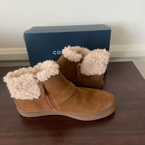 Cole Haan Nantucket suede leather cosy ankle boot size 9,5