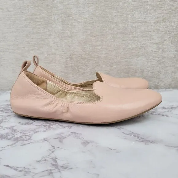 Cole Haan Women's York Ballet Flat Nude Leather Women's Size 7
