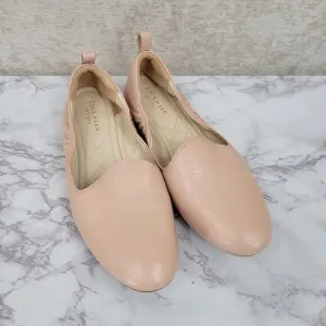 Cole Haan Women's York Ballet Flat Nude Leather Women's Size 7