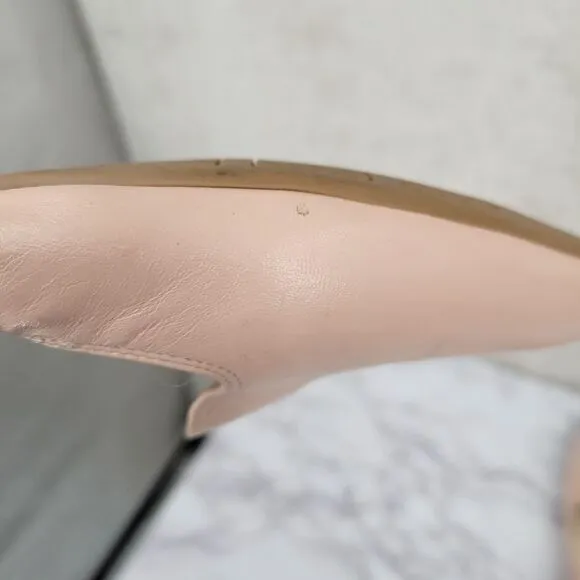 Cole Haan Women's York Ballet Flat Nude Leather Women's Size 7