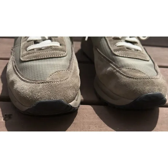 Common Projects Men Sz 44/US 11 Track 80 Suede Tech Fabric Sneakers 2349 44 4874