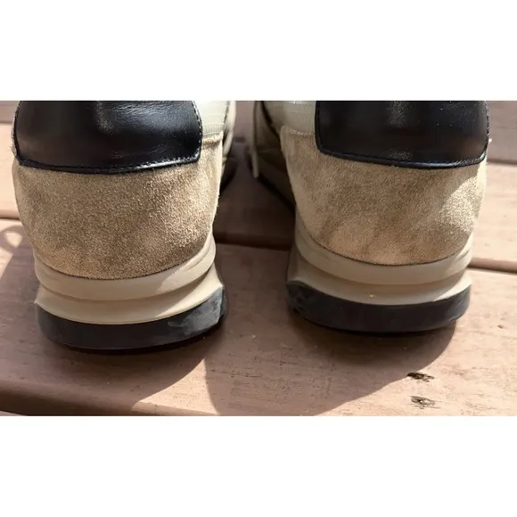 Common Projects Men Sz 44/US 11 Track 80 Suede Tech Fabric Sneakers 2349 44 4874