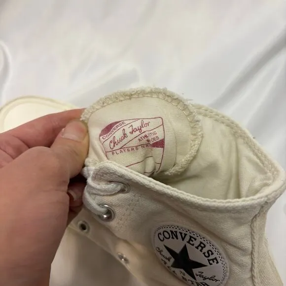Converse Chuck 70 Canvas High Top Natural Cream Unisex Size 5/7