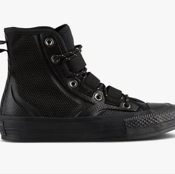 Converse Chuck 70 Tech Hiker Hi Top  Black Boot Sneaker