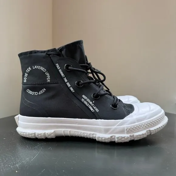 Converse Chuck Taylor All Star Hi MC 18 Gore-Tex Black White Sneakers 7.5 Womens