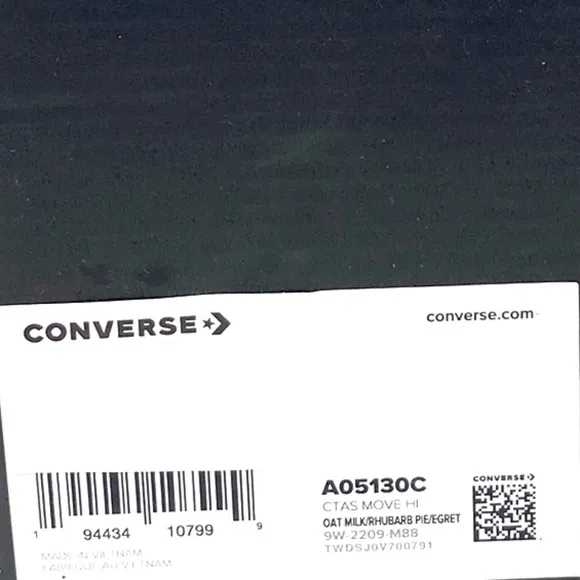 Converse Chuck Taylor Move Platform High Top Canvas Women Size Sneakers A05130C