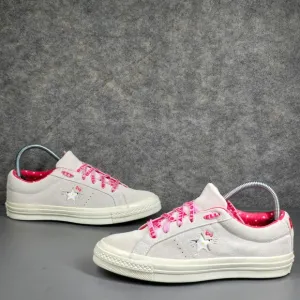 Converse One Star Hello Kitty Sneakers Low Top Shoes Cute Womens Size 7