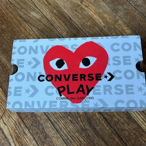 Converse x PLAY Comme des Garçons high tops 5.5