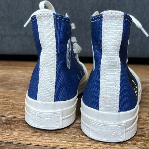 Converse x PLAY Comme des Garçons high tops 5.5