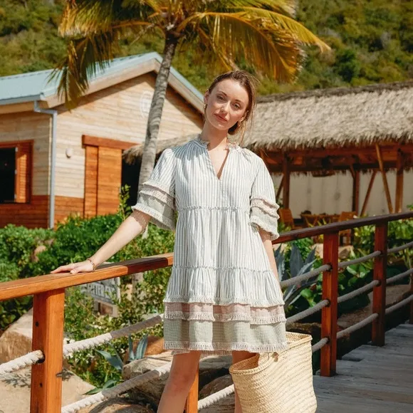 Cotswold Stripe Crawford Dress