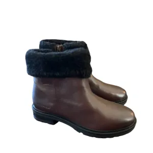 Cougar Kendal Dark Brown Leather Cold Weather Waterproof Winter Boots NEW 7
