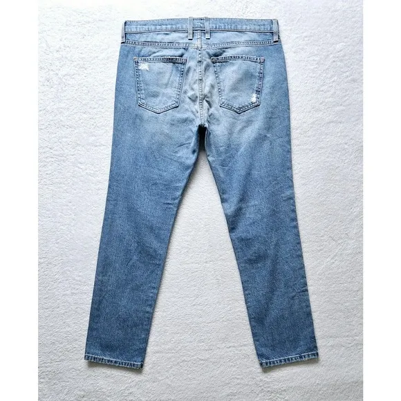 CURRENT ELLIOTT the-fling-tattered-destroy intermix goop boyfriend jeans $335 28