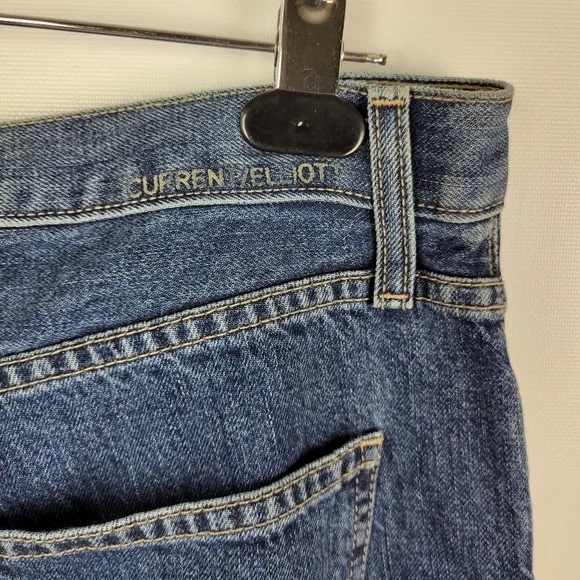 Current Elliott The Vintage Cropped Slim Sz 31