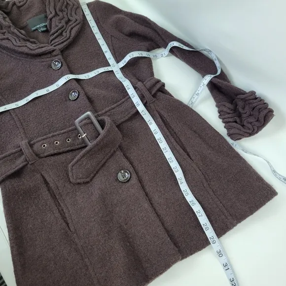 Cynthia Rowley 100% Wool Jacket Sz Small