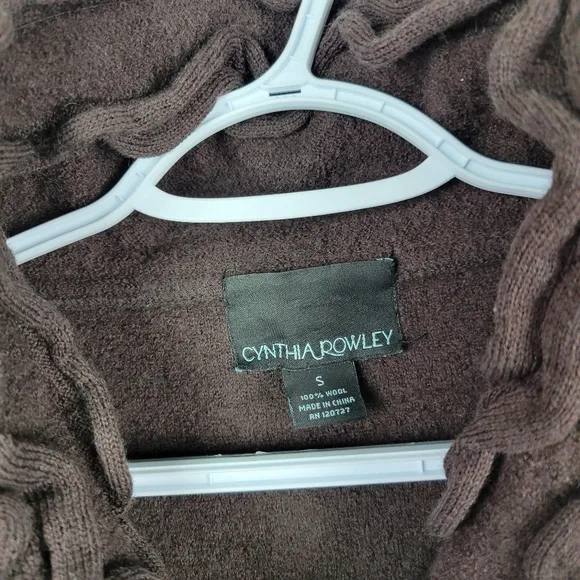 Cynthia Rowley 100% Wool Jacket Sz Small