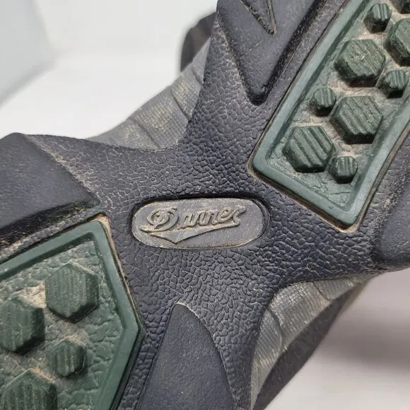 DANNER Radical 45 GTX Mens Sz 7, Womens 8.5 Gray Leather Canvas Gore-Tex Boots