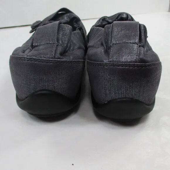 DANSKO Carol Pewter Shimmer Loafers  Size 8