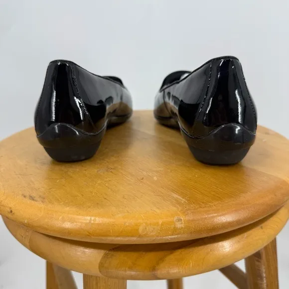 Dansko Women's Olivia Clog, Black Patent Black clog, loafer 38/7.5–8