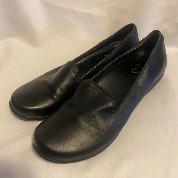 DANSKO Womens Size EU 40 / US 9.5 Oksana Black Leather Loafers Shoes