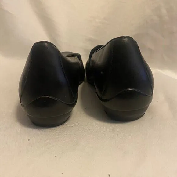 DANSKO Womens Size EU 40 / US 9.5 Oksana Black Leather Loafers Shoes