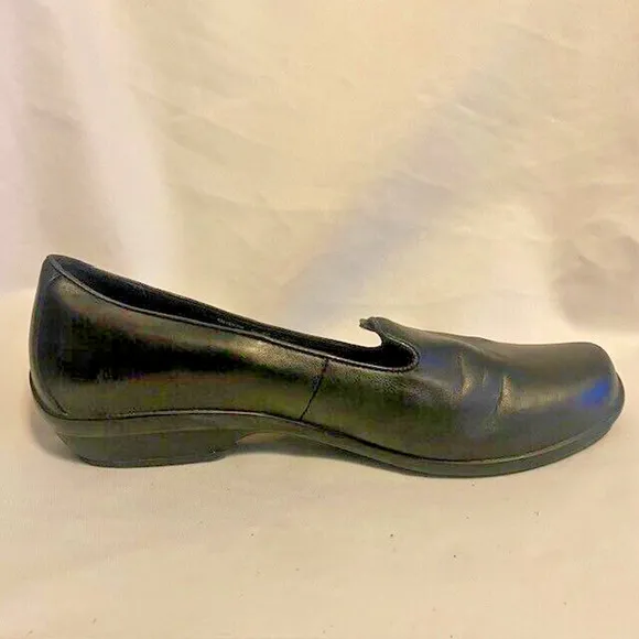 DANSKO Womens Size EU 40 / US 9.5 Oksana Black Leather Loafers Shoes