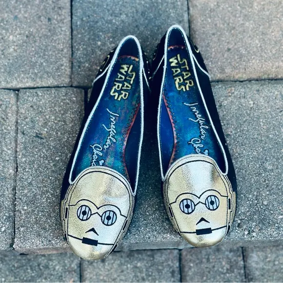 Disney Star Wars C-3PO “Irregular Choice” Loafers Shoes - Size 8.5M