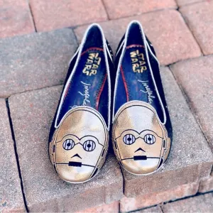 Disney Star Wars C-3PO “Irregular Choice” Loafers Shoes - Size 8.5M