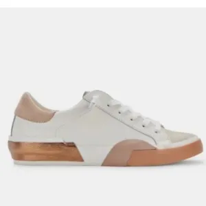 Dolce Vita | NWOB Zina Retro Dune Metallic Lace-Up Slip On Casual Sneakers 6.5