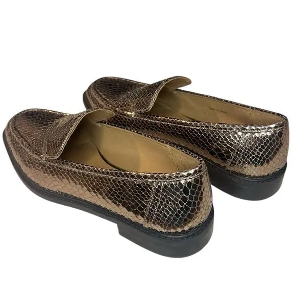 Dolce Vita Women’s Loafers - Size 10- metallic