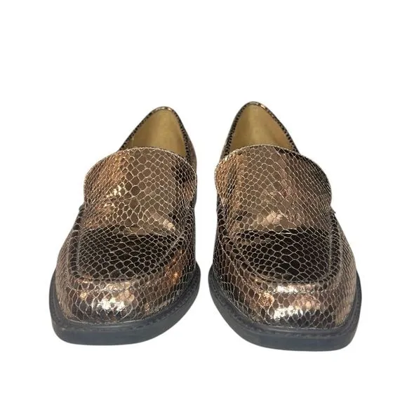 Dolce Vita Women’s Loafers - Size 10- metallic
