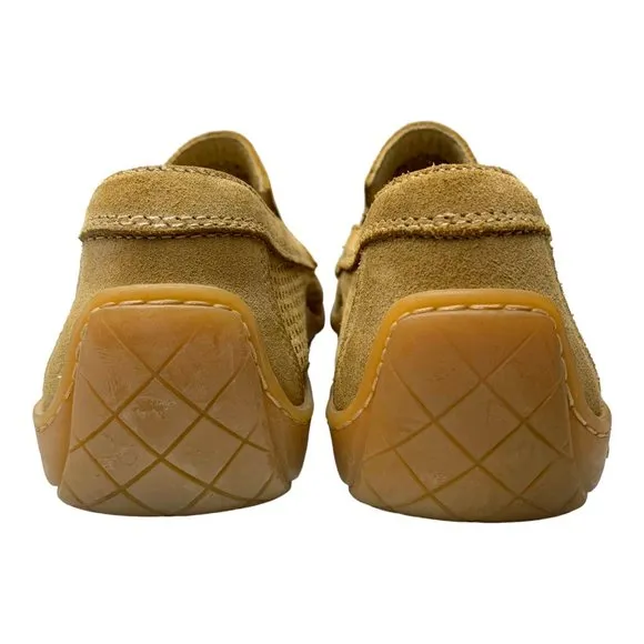 DONALD J. PLINER Sport Tan‎ Perforated Suede Casual Loafers