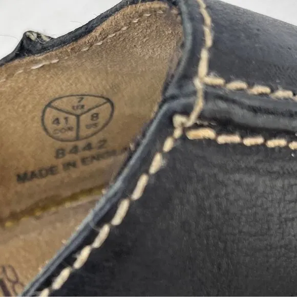 Dr. Martens black Vintage Y2K open toe Air Wair loafers size 8 Rare