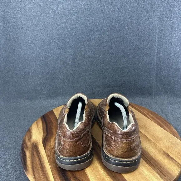 Dr. Martens Men’s Slip On Loafers 8B79 Brown Leather Shoes Size 11