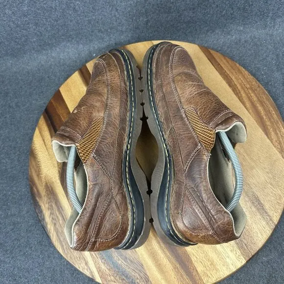 Dr. Martens Men’s Slip On Loafers 8B79 Brown Leather Shoes Size 11