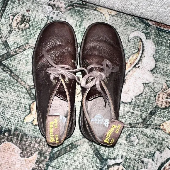 Dr. Martens Sussex Industrial Chukka Boots Leather Men's US Size 8 M Brown